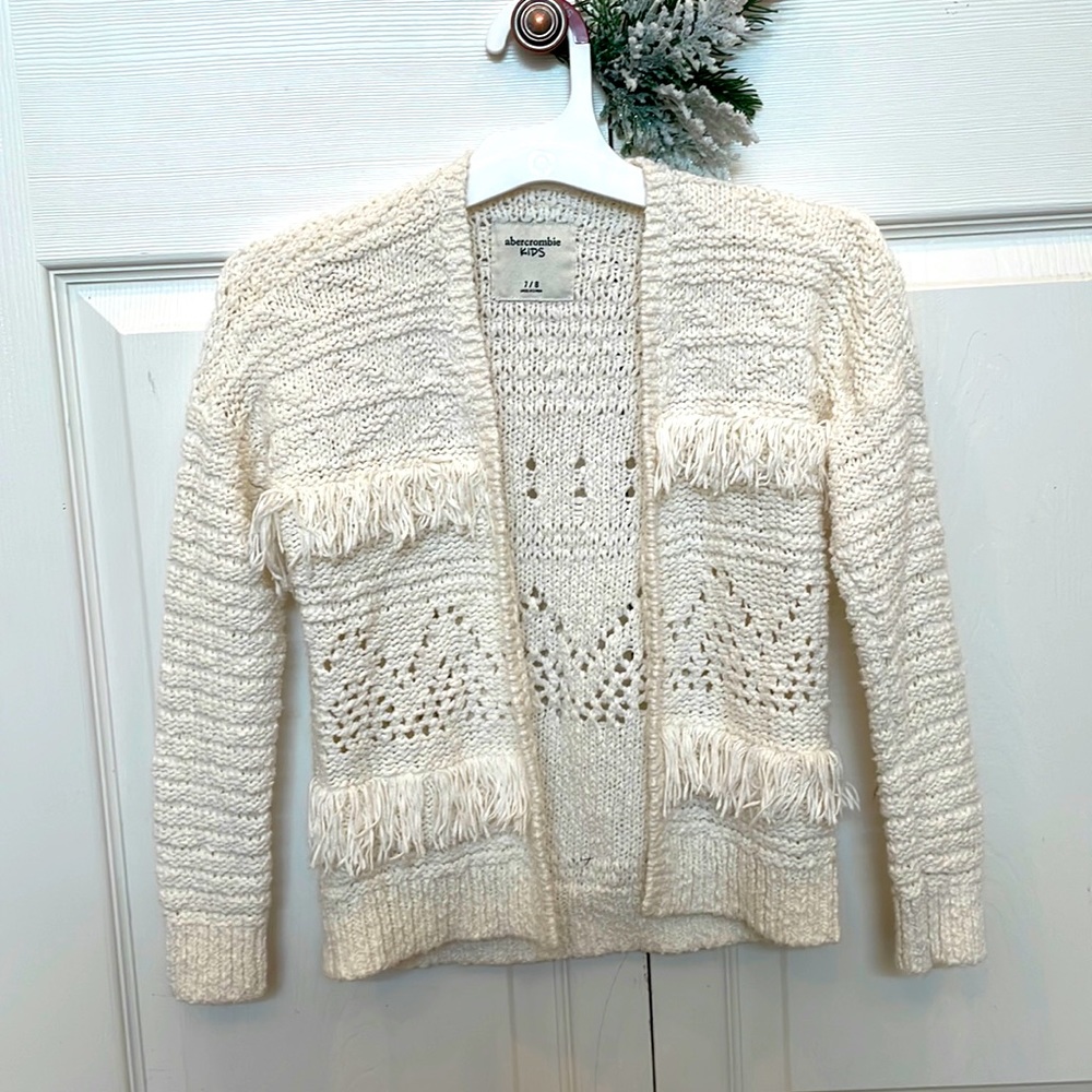 Girls Abercrombie Kids Off White Sweater